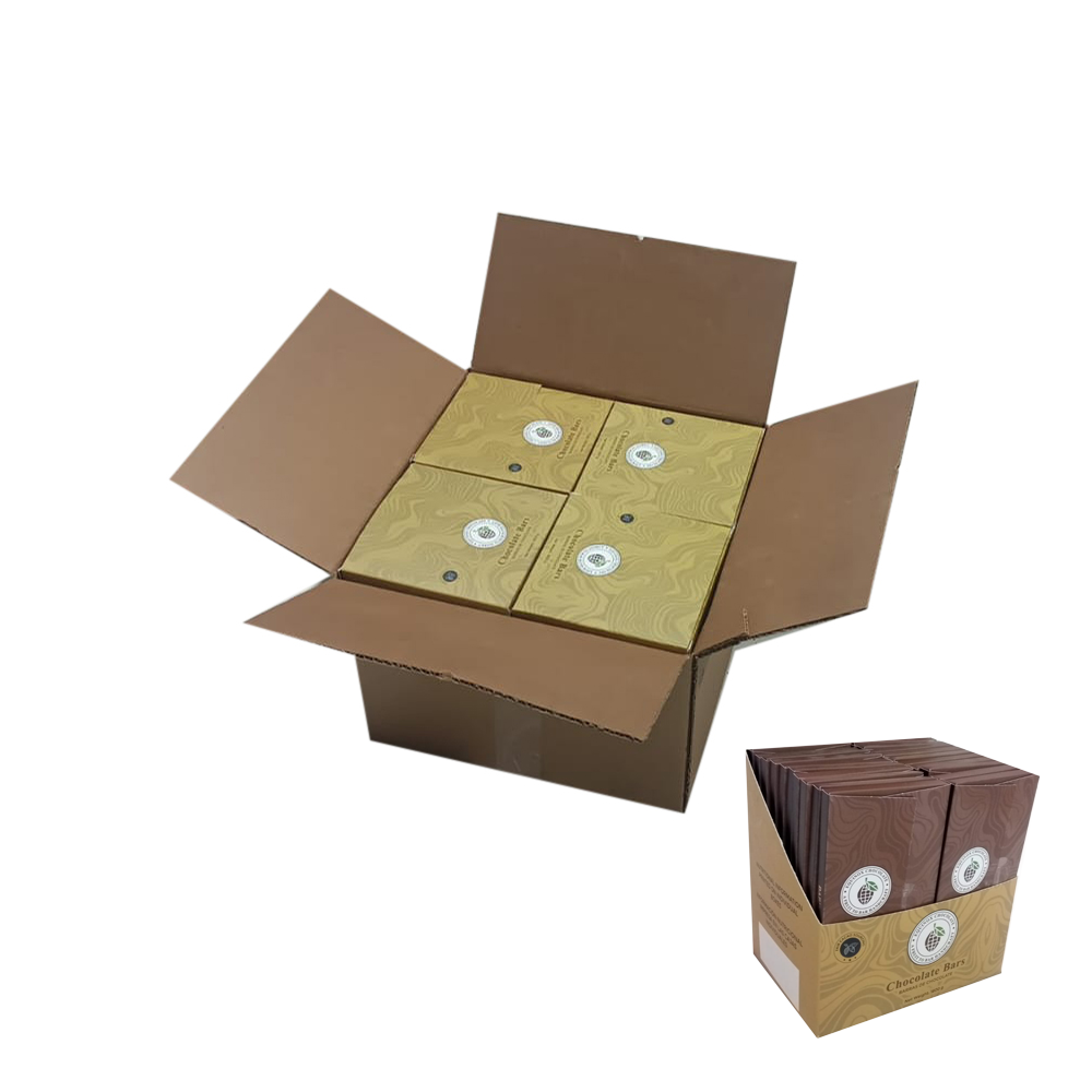 EQUINOX - DARK CHOCOLATE BAR 100% CACAO - 160 UNITS OF 3oz (90g)