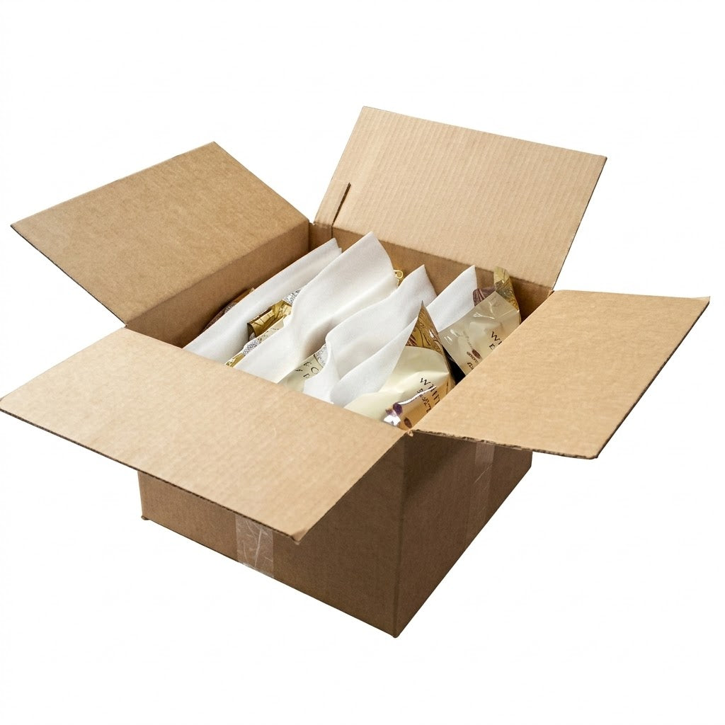 CASEBOX of 20 bags of 12 oz EQUINOX - WHITE CHOCOLATE EASY FLAKES